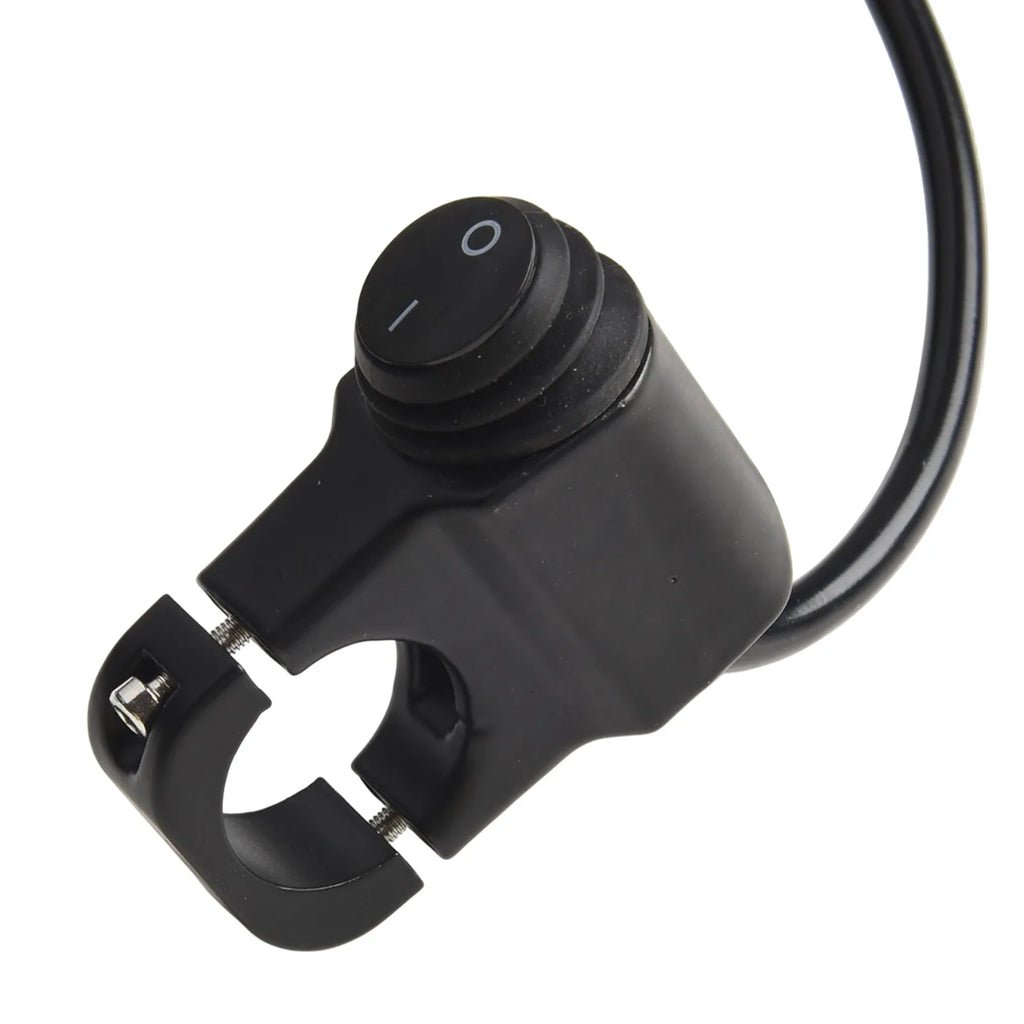 Waterproof Motorbike Fog Spotlight Switch Motorcycle Handlebar Headlight Fog Light On Off Switch Signals Light Control Button