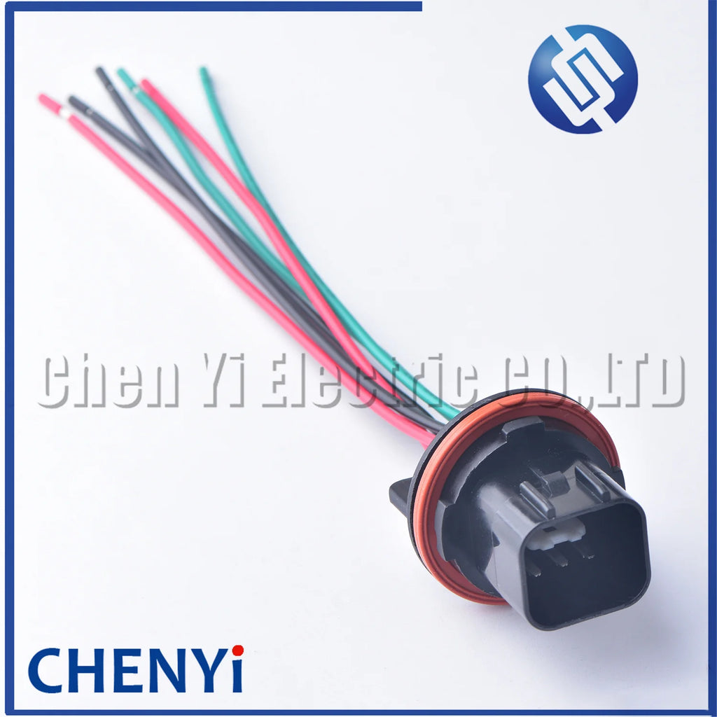 6 Pin Automotive Waterproof connector male female Headlight drive Wiring Harness plug For Hyundai Freddy ix25 ix35 Rena Santa Fe