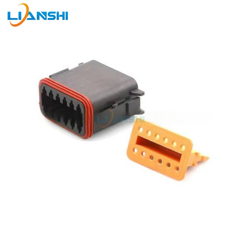 DT04-12PB-E005/DT06-12SB-E003 is suitable for automotive connectors and engineering vehicle male and female waterproof plugs