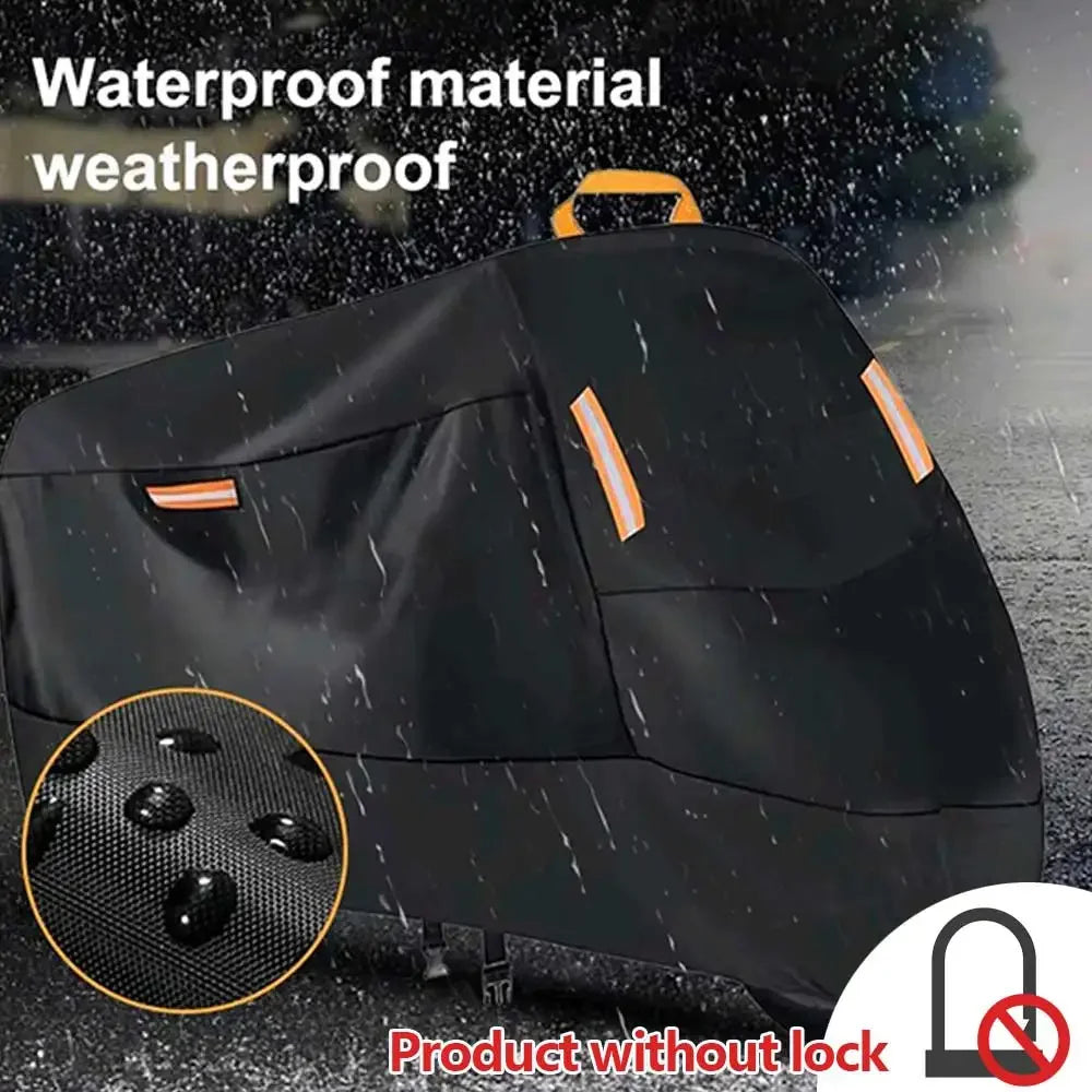 Motorcycle Cover Waterproof All Season Dustproof UV Protective Outdoor Indoor Scooter 210D 420D Wear-resistant Fabric Amagi
