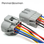 1 Set 8 Pin Car Reversing Radar Assembly PDC Electrical Connectors Wire Harness Plug For 7283-7080-40 7282-7080-40