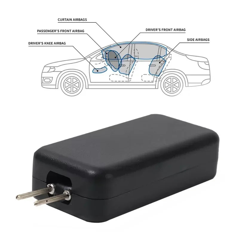 5/100PCs Universal Car SRS Airbag Simulator Fault Codes Diagnostic Tools Air Bag Scan Resistance Tools Airbag Diagnostic Amagi