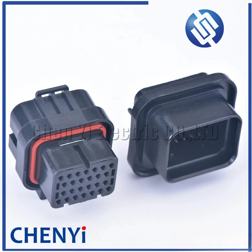 26 Pin 3-1437290-7 6437288-6 3 slots electrical female or male Straight PCB wire to board connector ECU plug