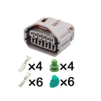10 PIN Auto Waterproof 1.2mm 2.2mm Female Connectors Electrical Housing Plug Connectors For Hyundai KIA MG641288-4