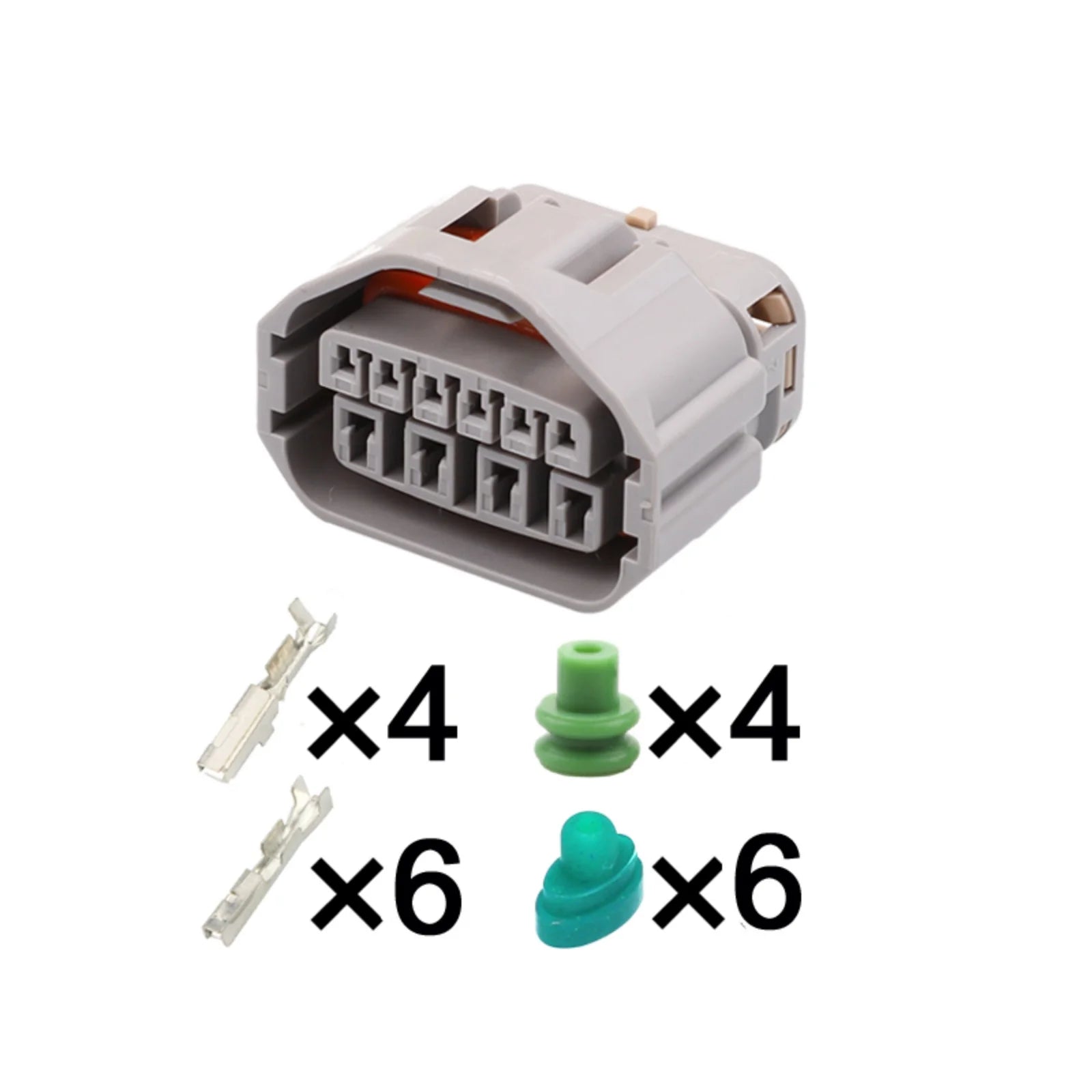 10 PIN Auto Waterproof 1.2mm 2.2mm Female Connectors Electrical Housing Plug Connectors For Hyundai KIA MG641288-4