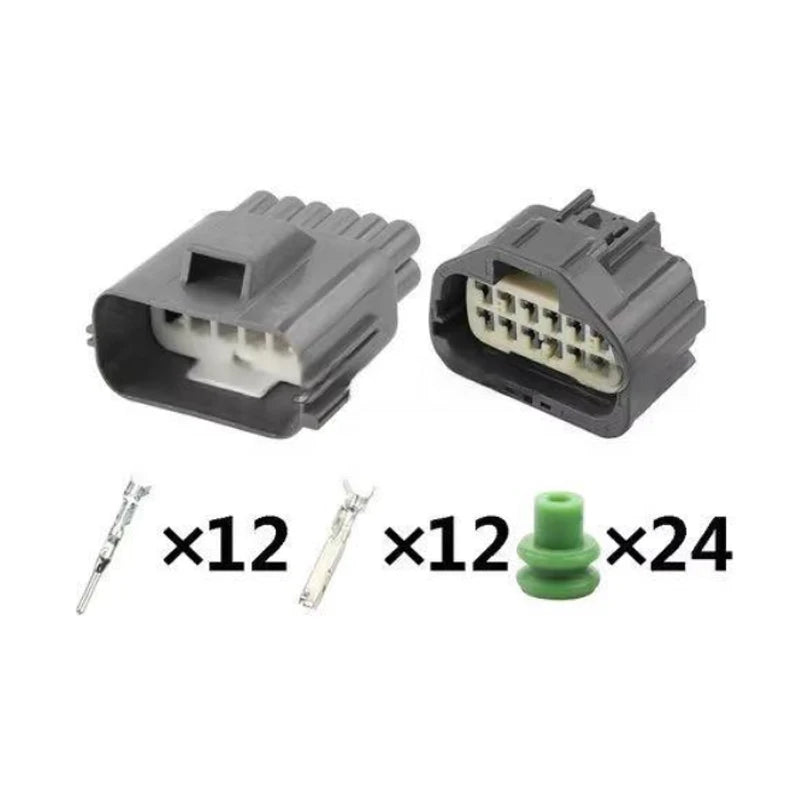 7283-5545-10/7282-5545-10 are suitable for the radar harness plug of the front bumper probe of the Land Rover Freelander 2
