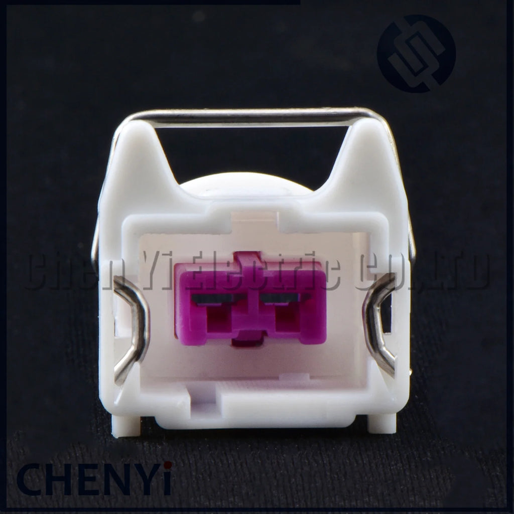 2 Pin Auto Fuel injector connector Car horn Speaker plug 144473-5 144473-6 144473-7 144473-8 For PEUGEOT CITROEN Geely Chang'an