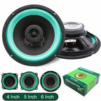 4/5/6 Inch Car Speakers Coaxial Subwoofer Universal Automotive Audio 100/160W HiFi Music Full Range Frequency Car Stereo Amagi