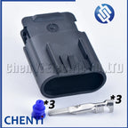 3 Pin automobile Daytime running light plug Excavator throttle switch connector 15326614 15326626 P1350600 For Chevrolet