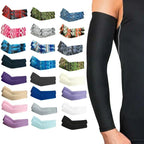 Camouflage Ice Silk Sleeve Cover Men Women Sun Protection Windproof Arm Sleeves Oversleeve for Outdoor Fishing camping Cycling