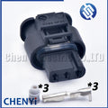 3 Pin Automobile waterproof connector parking sensor Cable Harness Plug 3C0973203 872-858-541 3C0 973 203