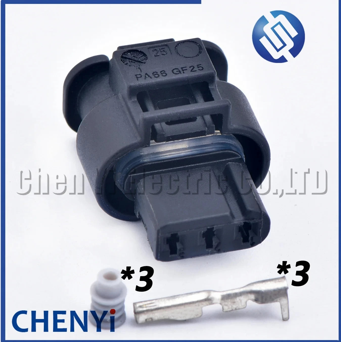 3 Pin Automobile waterproof connector parking sensor Cable Harness Plug 3C0973203 872-858-541 3C0 973 203