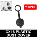 5Pcs GX16 Aviation Connector 2/3/4/5/6/7/8/9/10 Pin Male Plug Female Socket 16mm Wire Panel Mount Nut Type Circular Adapter