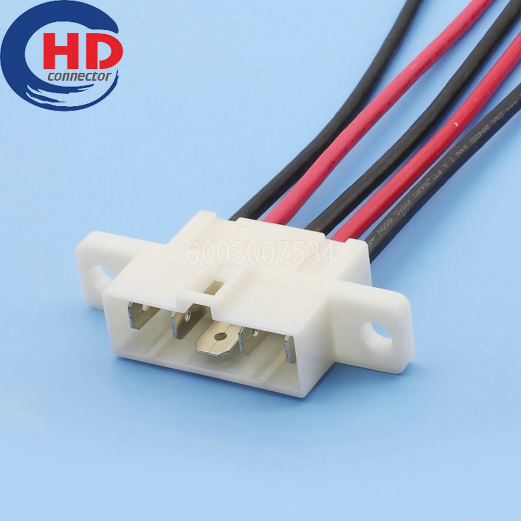 5 Pin Connector Unsealed 7.8mm Series Male Female Connectors Cable Plug Motorcycle Electrical Harnesses Wiring Harness
