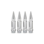 4pcs Premium Aluminum Spike Wheel Stem Caps 45/60mm for Cars Trucks Bikes Motocycles Valve Dust Protection with Edgy Style amagi