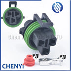 3 Pin female 4.8mm series automotive waterproof  Sensor Connector plug 12131592 for Ford Buick Chevrolet