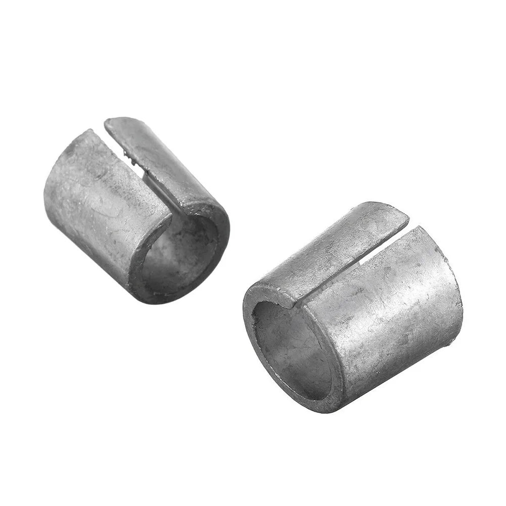 2 Pcs Car Battery Post Adaptors Sleeves Car Battery Terminal Converters Post Adaptors Sleeves Positive Negative Repair Shim