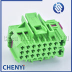 23 Pin Green Automobile power amplifier Connector Audio Amplifier Wire harness Plug 1J0962623 1J0962623B