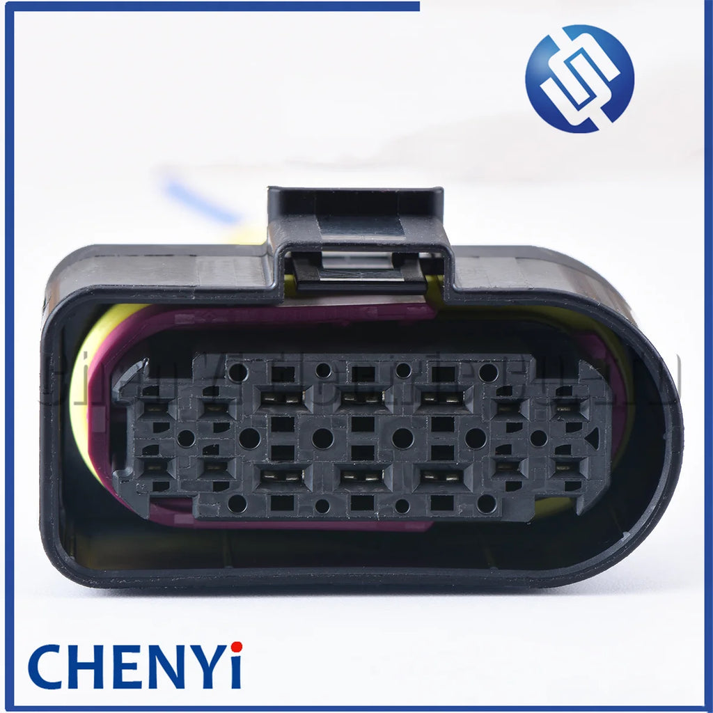 14 Pin LED light lamp wire socket automotive waterproof connector wiring Pigtail 3C0973737 3C0973837 3C0 973 737 3C0 973 837