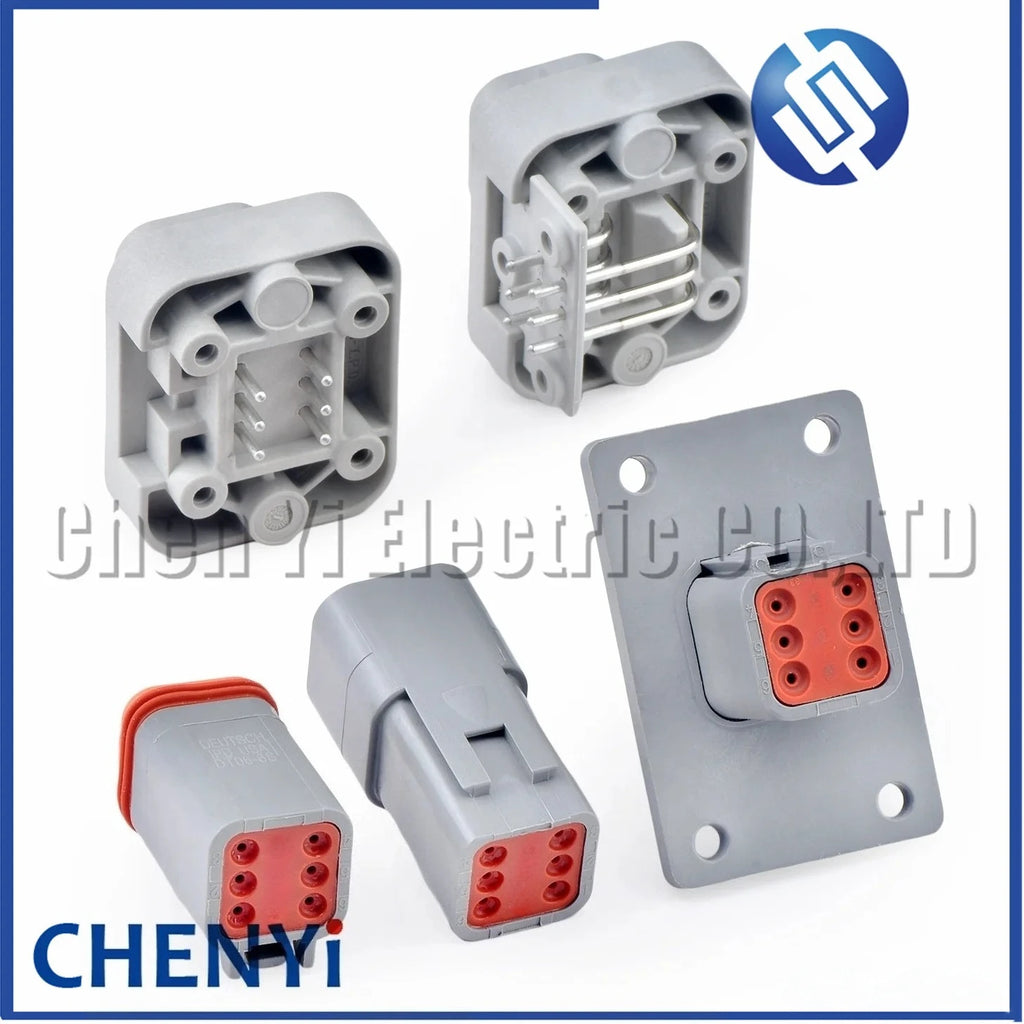 6 Pin Automotive Waterproof Connector Wire harness plug DT06-6S DT04-6P DT04-6P-L012 DT15-6P DT13-6P For Deutsch DT series