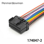 1 Set 8 12 16 20 36 Pin 174055-2 Car Window Lifter Loom Circuit Board Connector Wiring Harness Needle Seat Plug