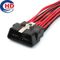 16 Pin Connector Unsealed Male Connector Cable Plug Motorcycle Electrical Harnesses Wiring Harness 12110252