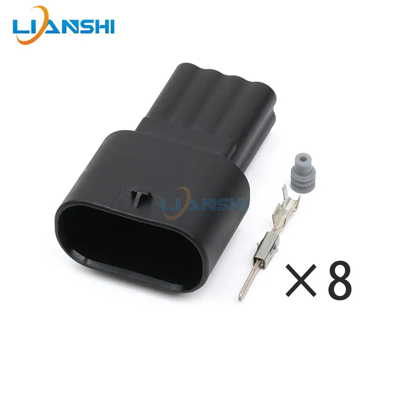 Suitable for the 8-hole plug connector of the reversing radar of Mercedes-Benz and BMW 805-031-541