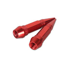 4pcs Premium Aluminum Spike Wheel Stem Caps 45/60mm for Cars Trucks Bikes Motocycles Valve Dust Protection with Edgy Style amagi