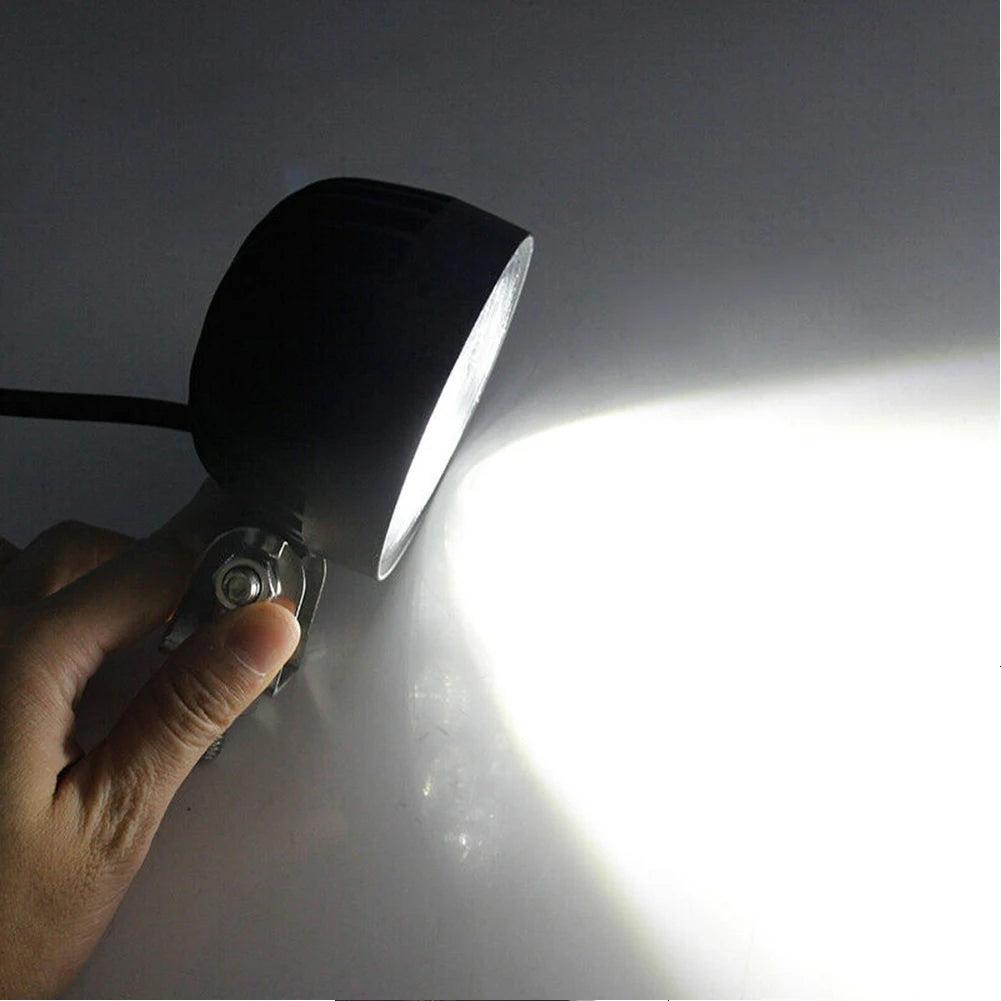 Car LED Work Lamp Fog Light 5inch 24W Oval LED Work Lamp Fog Light Truck OffRoad Tractor Flood Beam Direct Current 12V 24V