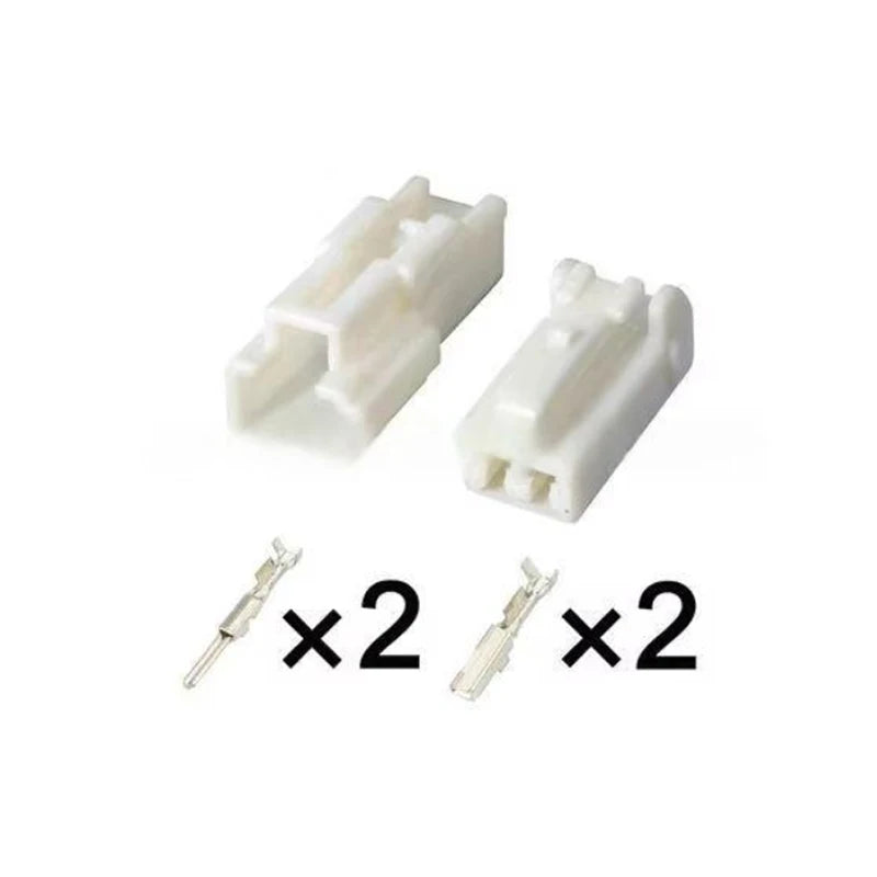 DJ7026Y-2.2-21/11 is suitable for the 2-hole wiring harness plug 7282-1020 of the Hyundai Kia rearview radar image
