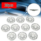20Pcs Undertray Exhaust Heat Shield Metal Spring Washer Fixing Clip Nut Insulating METAL CLAMP Car Parts Ready Stock
