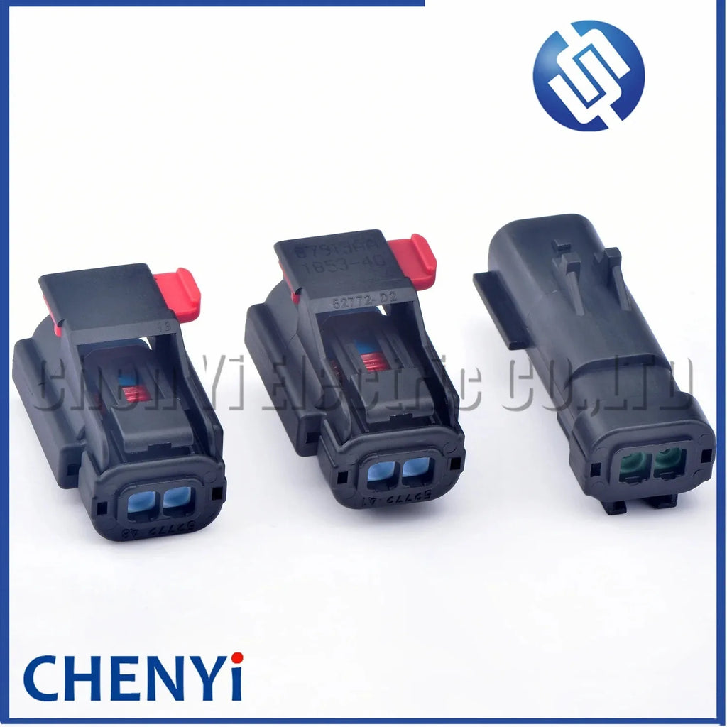 2 Pin auto waterproof Temperature sensor connector Air solenoid valve plug 54200206 54200210 For Cummins Jeep Lincoln Chrysler