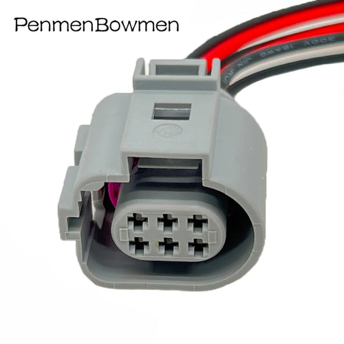 1 Set 6 Pin 1.5mm EGR Valve Female Waterproof Electrical Cable Connectors Plug Wire Harness 1J0973713G 42121200