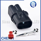 2 Pin Auto waterproof Fan connector Window regulator switch plug PB045-02027 PB041-02020 With pins For HYUNDAI KIA JMC