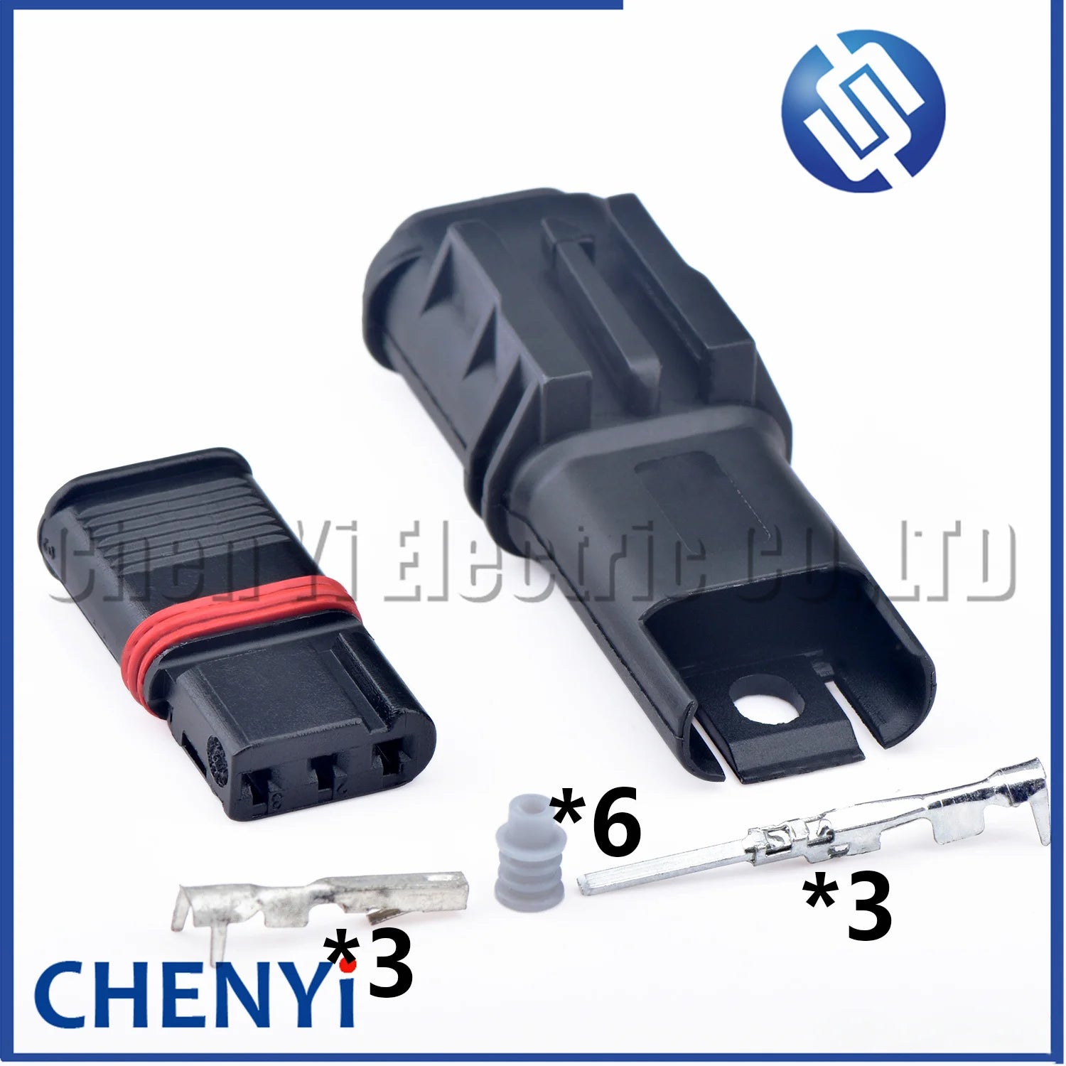 3 Pin male or female Automotive door handle connector Turn signal Wire harness plug 872-405-501 872-837-506