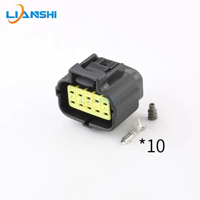 174657-2 174655-2 Suitable for excavator display monitor instrument plug 10P male and female connectors with terminals