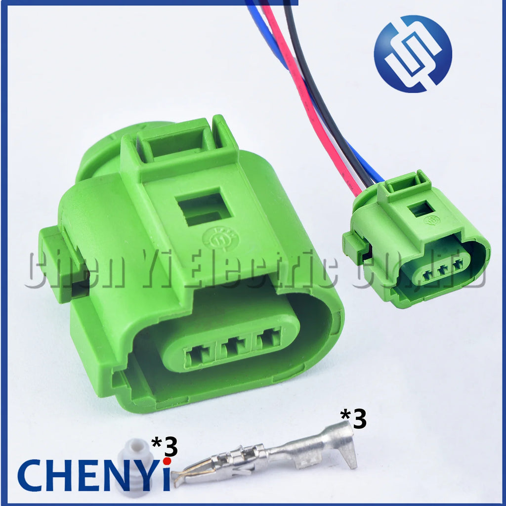 3 Pin Automotive waterproof connector Camshaft knock fuel pressure sensor Wire harness Plug 8E0 973 703B 8E0973703B 8E0973703