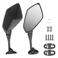 360° Rotating Wide Angle Bicycle Mirror Impact Resistant with Extra Large View Surface Seamless Handlebar Mount Bike amagi