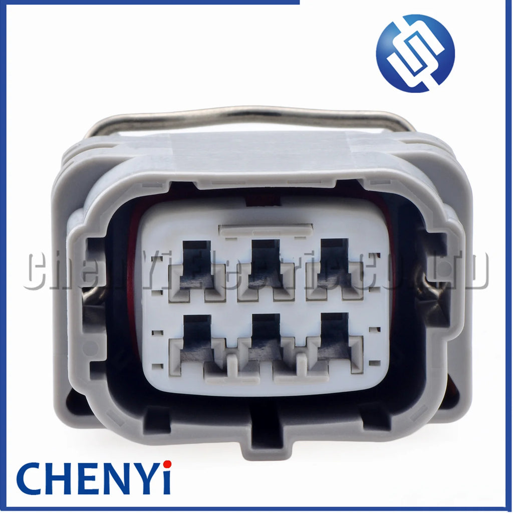 6 Pin waterproof connector Fuel Rail Pressure Sensor Plug 90980-91108 For Toyota Avensis RAV4 Holden 4HK1 6HK1 HINO P11C E13C