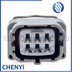 6 Pin waterproof connector Fuel Rail Pressure Sensor Plug 90980-91108 For Toyota Avensis RAV4 Holden 4HK1 6HK1 HINO P11C E13C