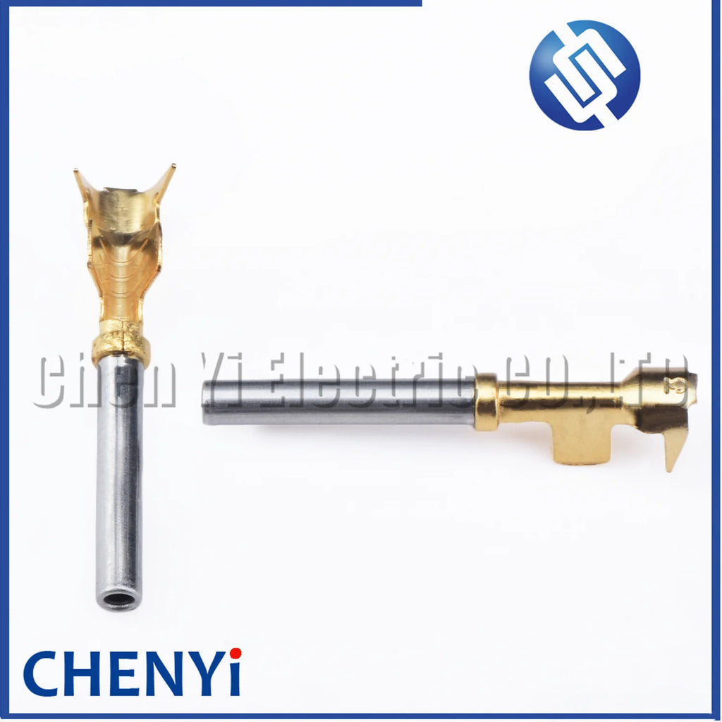 20 Pcs Pin Contact 1062-20-0244 1060-20-0244 brass Gold plating 22-16 AWG Wire Size Crimp Terminals For Deutsch DTM 1.0mm Series