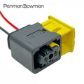 1 Set 2 Pin Car Housing Wiring Harness Plug Female Electrical Cable Connectors Waterproof 1-1418448-2