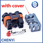 5 Pin 2.8mm series Automotive waterproof Power Connectors Plug 12124630 For detorit Cummins CAT Carter excavator DDEC ECM