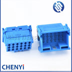 18 Pin male female Connector Automotive  Plug Unsealed Electric Harness Socket 6-968974-1 3-967629-1