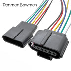 1 Set 6 Pin Car Gas Accelerator Throttle Pedal Electrical Cable Connectors Waterproof Female Male Wire Harness Plug 8K0973706