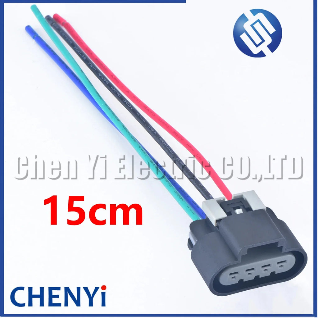 4 Pin male or female waterproof fuel electric pump auto connector 15326633 15326631 For Tahoe gas pump plug Buick GM