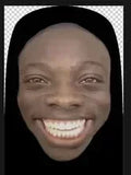 Creative 3D Face Show Spoof Trick Hood Full Face 3D Mask Party Mask Amagi