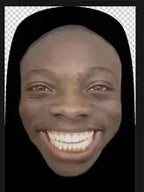 Creative 3D Face Show Spoof Trick Hood Full Face 3D Mask Party Mask Amagi