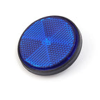 Motorcycle Circular Reflector Electric Vehicle Bicycle Waterproof Dustproof Night Warning Reflector 6mm Hexagonal Screw Fixation