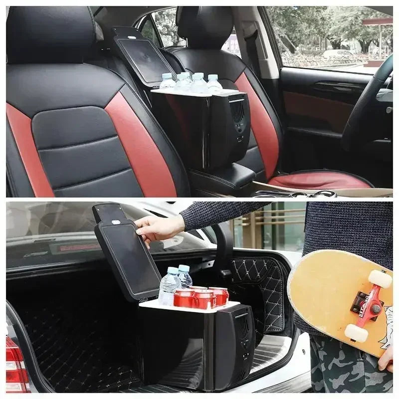 12V 6L Car Freezer Mini Freezer Portable Auto Refrigerator Outdoor Refrigerator Auto Refrigerator Car Heater Cooler Amagi